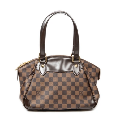 Pre-owned Louis Vuitton Verona Pm In Brown