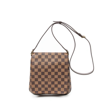 Pre-owned Louis Vuitton Musette Salsa Long Strap In Brown