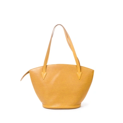 Pre-owned Louis Vuitton St-jacques Shopping Gm In Yellow