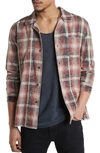 JOHN VARVATOS STANTON REVERSIBLE LONG SLEEVE BUTTON-UP SHIRT