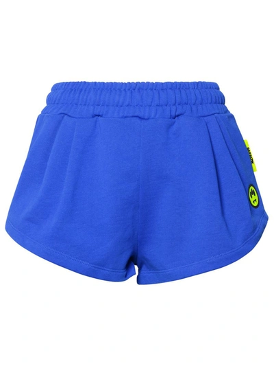 Barrow Shorts Mini Logo In Blue
