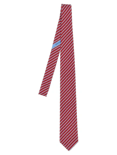 Ferragamo Tinta Ties, Papillon Bordeaux