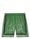 Off-white Bandana-print Swim Shorts In Willow Bou