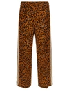 Palm Angels Cheetah Track Pants Multicolor In Multicolor