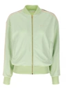 Palm Angels Classic Track Sweatshirt Green In Green
