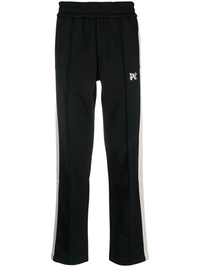 PALM ANGELS PALM ANGELS SPORTS TROUSERS WITH EMBROIDERY