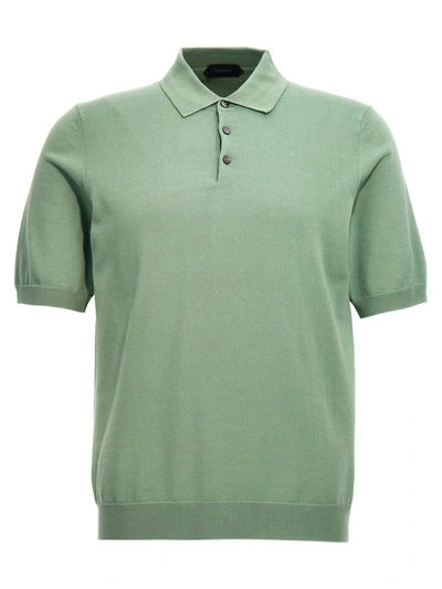 ZANONE ZANONE COTTON POLO SHIRT