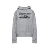 Dsquared2 Logo Cotton Jersey Hoodie In Gray