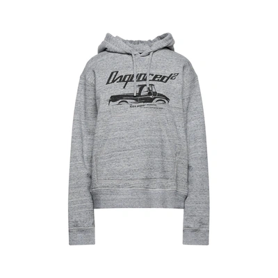 Dsquared2 Hooded Sweatshirt In Grey