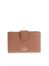 COACH LEATHER CONTINENTAL WALLET,3679695