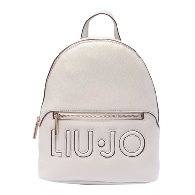 Liu •jo 镂空logo背包 In White