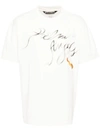 PALM ANGELS PALM ANGELS FOGGY T-SHIRT WITH PRINT