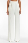 Amanda Uprichard Jane Pants In Ivory