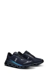 On Cloudspark Running Shoe In Black/blueberry