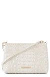 Brahmin Lorelei Melbourne Embossed Leather Shoulder In Coconutmilk