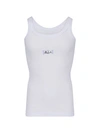 Random Identities Logo Tank Top In White