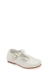 L'amour Kids' Eleanor T-strap Shoe In Pearl