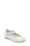 L'amour Kids' Sonia Mary Jane Flat In White