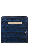 Brahmin Jane Melbourne Embossed Leather Wallet In Anchor