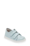 L'amour Kids' Caroline Scallop Sneaker In Light Blue