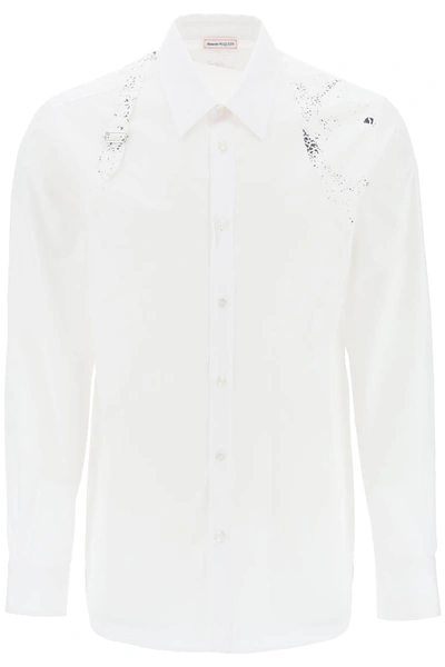 ALEXANDER MCQUEEN ALEXANDER MCQUEEN PRINTED HARNESS SHIRT