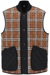 BURBERRY BURBERRY WEAVERON QUILTED waistcoat