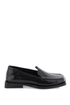 Attico Micol Asymmetric-toe Leather Loafers