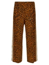 PALM ANGELS CHEETAH TRACK PANTS MULTICOLOR