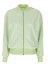 PALM ANGELS CLASSIC TRACK SWEATSHIRT GREEN