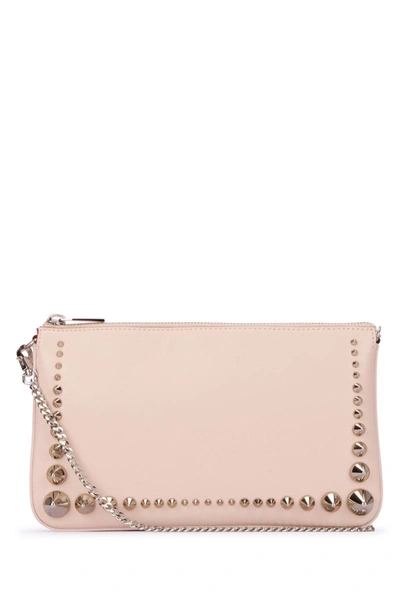 Christian Louboutin Clutch In Lechelechesilver