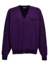 Carhartt Onyx Knit Cardigan In Purple