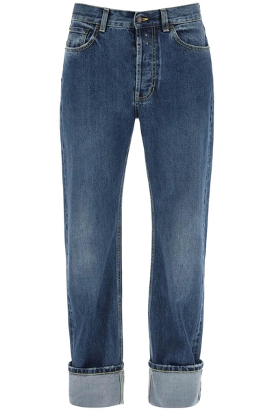 ALEXANDER MCQUEEN ALEXANDER MCQUEEN STRAIGHT FIT JEANS IN SELVEDGE DENIM