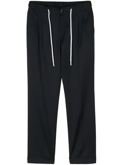 Barba Trouser Rome Clothing In Black