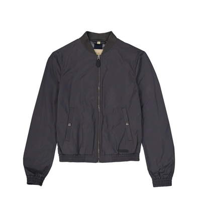 Burberry Bomber Jacket In Gray