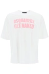 DSQUARED2 DSQUARED2 SKATER FIT PRINTED T SHIRT