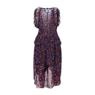 Isabel Marant Étoile Isabel Marant Etoile Étoile Fadelo Midi Dress In Purple