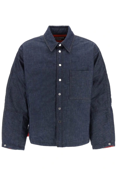 Casablanca The De-nimes Overshirt In Blue