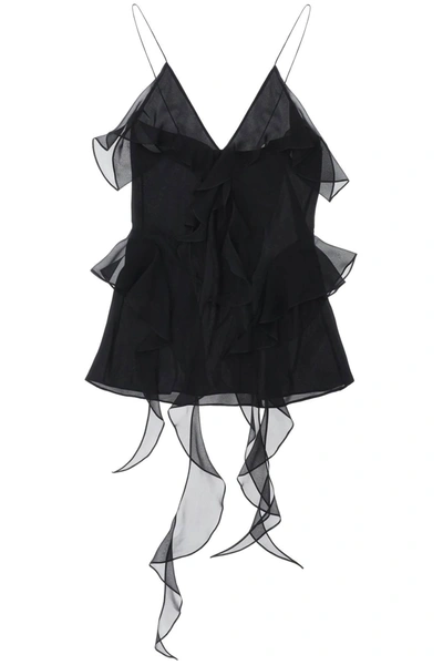 Khaite Black Talsie Top
