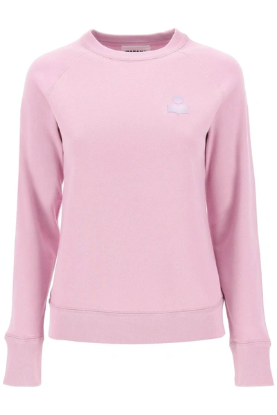 Marant Etoile Milyp Logo-print Sweatshirt In Pink