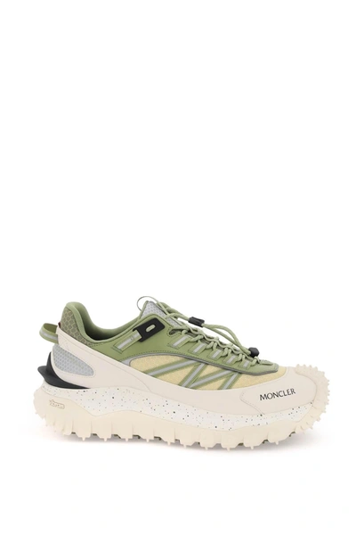 Moncler Trailgrip Sneakers In Green