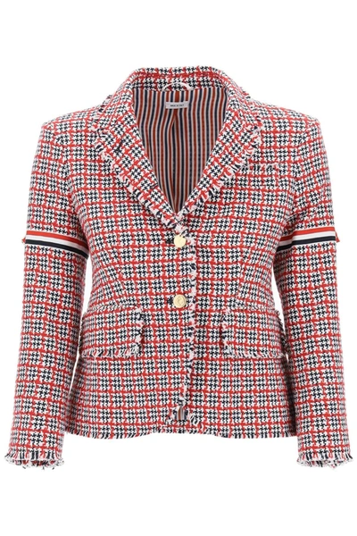 Thom Browne Checked Single In Multicolor