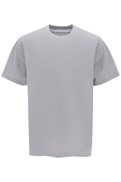 Y-3 Oversized Cotton Blend T-shirt In Grey