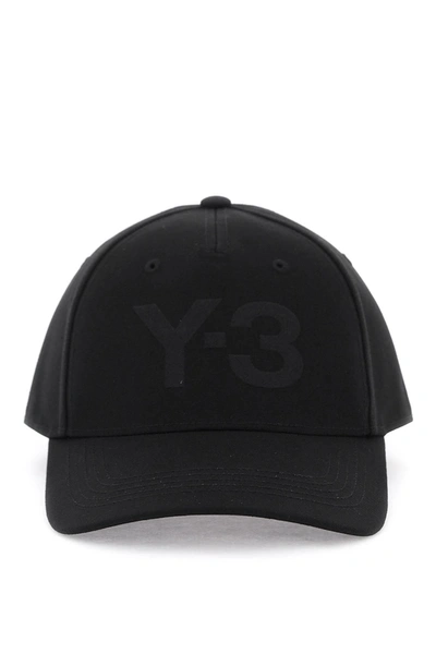 Y-3 Y 3 BASEBALL CAP WITH EMBROIDERED LOGO