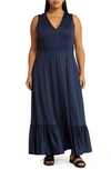 BY DESIGN BY DESIGN ALBA DEEP V MAXI DRESS