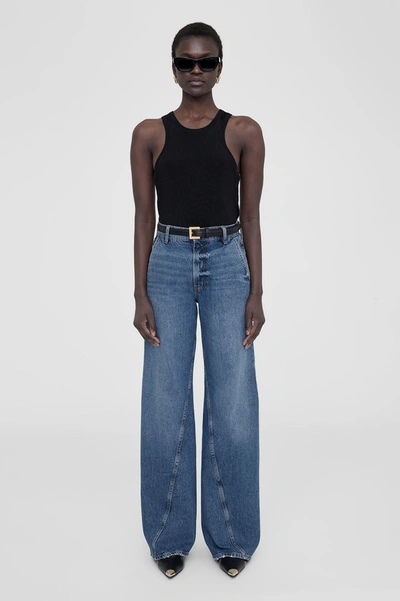 ANINE BING ANINE BING BRILEY JEAN IN ARCTIC BLUE