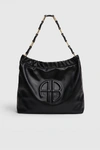 Anine Bing Annie Bing Kate Leather Shoulder Bag In Black
