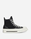 Converse Gender Inclusive Chuck 70 De Luxe Square Toe Platform High Top Sneaker In Black