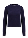 Ami Alexandre Mattiussi Pullover Ami Paris Damen Farbe Blau In Black