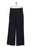 Max Studio Easy Wide Leg Pants In Dark Navy