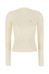 Casablanca Logo-appliqué Wool Jumper In White